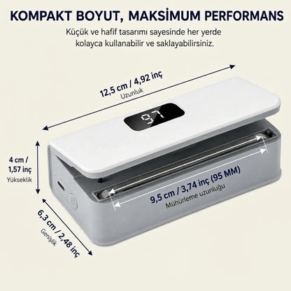 Taze Kalsın Şarjlı Poşet ve Paket Kapatıcı